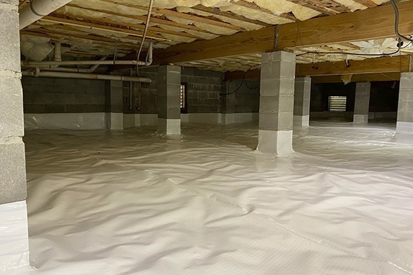 Crawl space encapsulation service